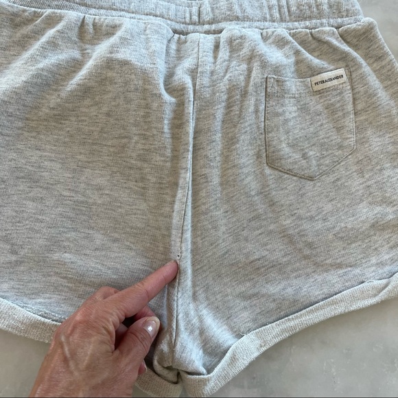 Peter Alexander girls gold sequin soft gray shorts. 12 - Picture 5 of 7